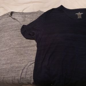 2 American eagle shirts